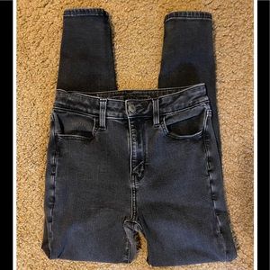 American Eagle Outfitters Black Skinny Jeans 4